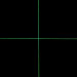 Green Cross Line Laser Level - 100cm Distance / 200cm Projection / 2-Axis Magnetic Base, , large