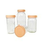 Ball® Wide-Mouth Mason Jar Pour Spout Lid for 32oz,brown, , large