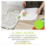 【this-this】日本RISU｜H&H直立雙層分類附輪式垃圾桶(雙蓋) 45L, , large