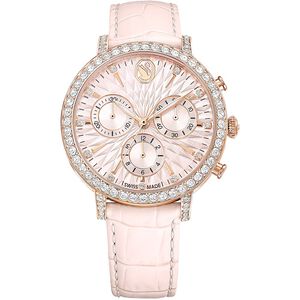 SWAROVSKI 施華洛世奇 Matrix Tennis Chrono水晶三眼計時手錶 女錶-36mm 5698300