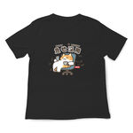 JZ TEE 橘貓-急也沒用 印花短袖T恤, , large