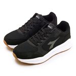 DIADORA迪亞多那 生活時尚運動鞋 男運動鞋 男鞋 慢跑鞋 寬楦 透氣 保護後跟 輕量 吸震 減壓 緩衝 黑灰 綠黑, , large