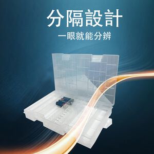 金德恩 GS MALL 台灣製造 可吊式綜合規格電池盒 保存盒 收納盒 存放盒 保存盒 電池盒 儲存盒