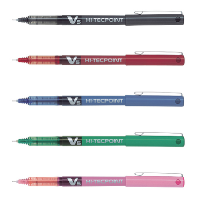 【PILOT 百樂】V5鋼珠筆 0.5mm / 支 BX-V5 - 多款可選