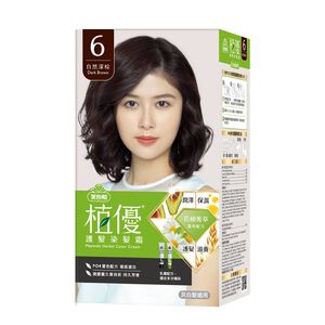 美吾髮植優護髮染髮霜_6號自然深棕
