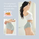 【伊柔 EVEROY】經典舒適純棉高腰內褲 M-2XL/Q加大尺碼內褲 9817-61 灰色, , large