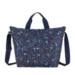 |快速出貨|Lesportsac Deluxe Easy Carry Tote 兩用托特包 送禮推薦-湛藍海鍊, , large
