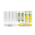 【麗水生活】10吋 高級進口濾芯套組 進口 10"英吋濾心 RO過濾器濾心組合 過濾器濾芯 更換 加後置濾心 麥飯石, , large