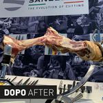 【SANELLI 義大利製 TECNA系列 起司火腿刀 17CM 雙色選擇】防滑效果佳 火腿刀 切肉刀 火腿, , large