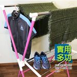 金德恩 GS MALL 台灣製造 X型折疊曬衣架  X型折疊架 棉被架 毛巾架 曬衣架 收納架 衣櫥架 晾曬架 置物架  X型架, , large