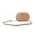 TORY BURCH McGraw 荔枝皮革拉鍊相機包/提拉米蘇, , large