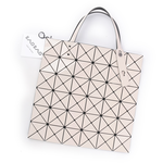 ISSEY MIYAKE BAO BAO LUCENT 6X6 亮面手提包/杏粉色, , large