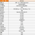 昌運監視器 環名HME HM-W161 200萬 4mm 四合一 防水型暖光攝影機 暖光15-20M, , large