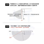 門弓器 加安牌 HO82/HO83/HO84/HO85 外停 台灣製 垂直安裝 自動關門器, , large