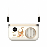 【Disney】UltraLight Cooling Neck Fan -Pooh & Tigger (Beige), , large
