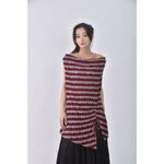 (L) 圓領紅色上衣二手衣, , large