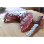 蓋瑞廚物【SANELLI 義大利製 BBQ 去骨刀 13、15cm】修筋刀 屠夫分解刀 剔骨刀 彎剃骨刀 牛肉分切刀, , large