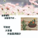 GS MALL 台灣製造 一入半圓形花盆 植物盆 園藝花盆 盆栽 花器 栽培盆 半圓形花盆 花盆 園藝用具, , large