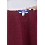 (S) burberry質感棉質純棉紅色上衣二手衣, , large