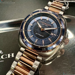 [星晴錶業]COACH手錶,46mm,CH00214寶藍色錶面玫瑰金錶殼金銀相間精鋼錶帶款, , large