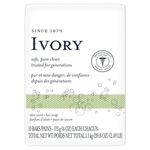 美國Ivory蘆薈香皂-113gx10