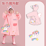 Cartoon children's raincoat, , large