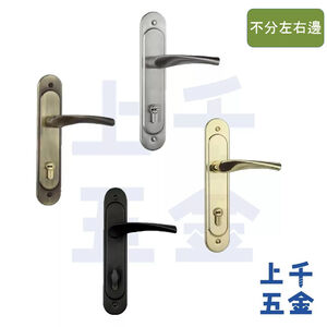 連體鎖 匣式鎖 銀色N5L6601 銀色 金色 古銅色 黑色 把手鎖 水平鎖 門鎖 房間鎖 卡巴鑰匙 葫蘆鎖心