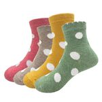 【BVD】圓點1/2童襪<中灰,17-21cm>B572 短襪 襪子, , large