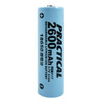 Utility brand 18650/2600mAh lithium rechargeable battery PRA-2600 low self-discharge certified by the Bureau of Standards and Inspection, , large