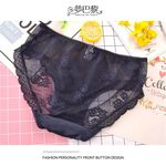 [夢巴黎]  珍珠絲綢蕾絲內褲 蕾絲內褲 低腰內褲 性感內褲 冰絲內褲 無痕內褲 透氣內褲 女內褲 內褲 夢巴黎, , large