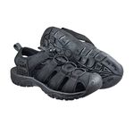 DIADORA迪亞多那 探險者兩棲涼鞋 男鞋 簡約 素色 水陸兩用 好穿脫 彈性 減震 吸衝 耐磨 耐用 止滑 綠 黑, , large