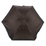 COACH CC Logo 滿版標誌環保材質迷你雨傘/巧克力色, , large