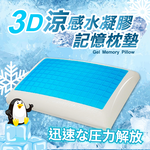 【嘟嘟屋】凝膠涼感枕 平躺款, , large