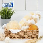 【搖滾雞】RT-B9202 沐浴用品組(沐浴巾+沐浴球) **顏色隨機出貨**, , large