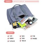 SPRING-學院風肩背斜背2用包防潑水耐磨耐刮三層大方包-多色, , large