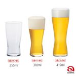 日本ADERIA 強化薄口啤酒杯 共三款 金益合Drink eat, , large