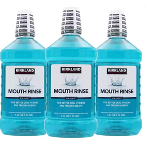 Kirkland Signature Mouth Rinse 1.5 L X 3-Pack