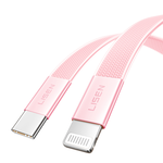 【LISEN】L606 AIR CABLE SERIES C TO L 27W 100cm PINK, , large
