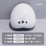 Air pressure temperature hand massager, , large