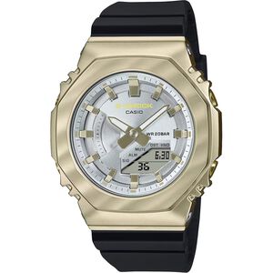CASIO 卡西歐 G-SHOCK 八角 香檳金系列雙顯手錶 GM-S2100BC-1A