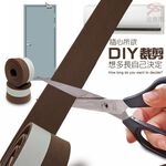 金德恩 GS MALL 台灣製造 一組2入 隙縫密封膠條 100cm 隙縫條 密封膠條 門縫條 擋風條 防撞條 防塵條 降噪條, , large