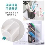 [夢巴黎]  收納筆筒 筆筒 斜插式筆筒 刷具收納 刷具桶 收納盒 口紅收納 刷具收納盒 口紅收納盒 置物盒 桌面收納, , large