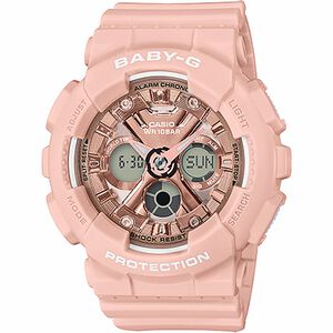 CASIO 卡西歐 BABY-G 人氣手錶/粉紅(BA-130-4A)