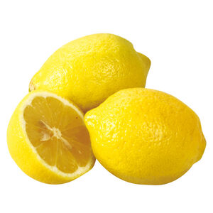 Imported yellow lemon