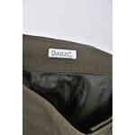 (L) dailo質感棉質綠色短裙二手衣, , large