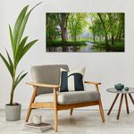 【御畫房】秘境 國家一級畫師手繪油畫60×120cm(VF-134), , large