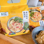 [熱浪島] 阿瑪乾麵-南洋香檸酸辣撈351g(117g*3P)/袋(純素) [2袋免運組], , large