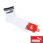 PUMA 經典雙條紋運動中筒襪1雙裝BLACKPINK ROSÉ 網美襪 男襪 女襪 襪子 運動襪 小腿襪 簡約 高彈, , large