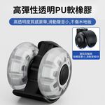 2-inch plug-in silent swivel wheels (1 piece), , large