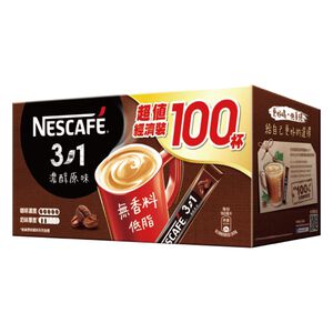 雀巢咖啡三合一濃醇原味-15gx100入